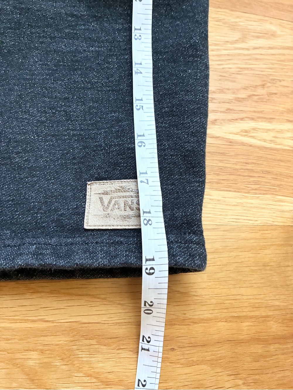Vans X Nathan Fletcher Men's Athletic Shorts Drawstring Heather Charcoal Size L - Picture 10 of 11